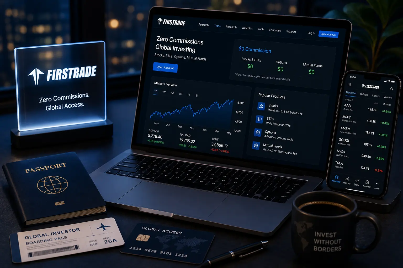 Firstrade Review 2026: A Zero-Commission Broker for Non-US Investors?
