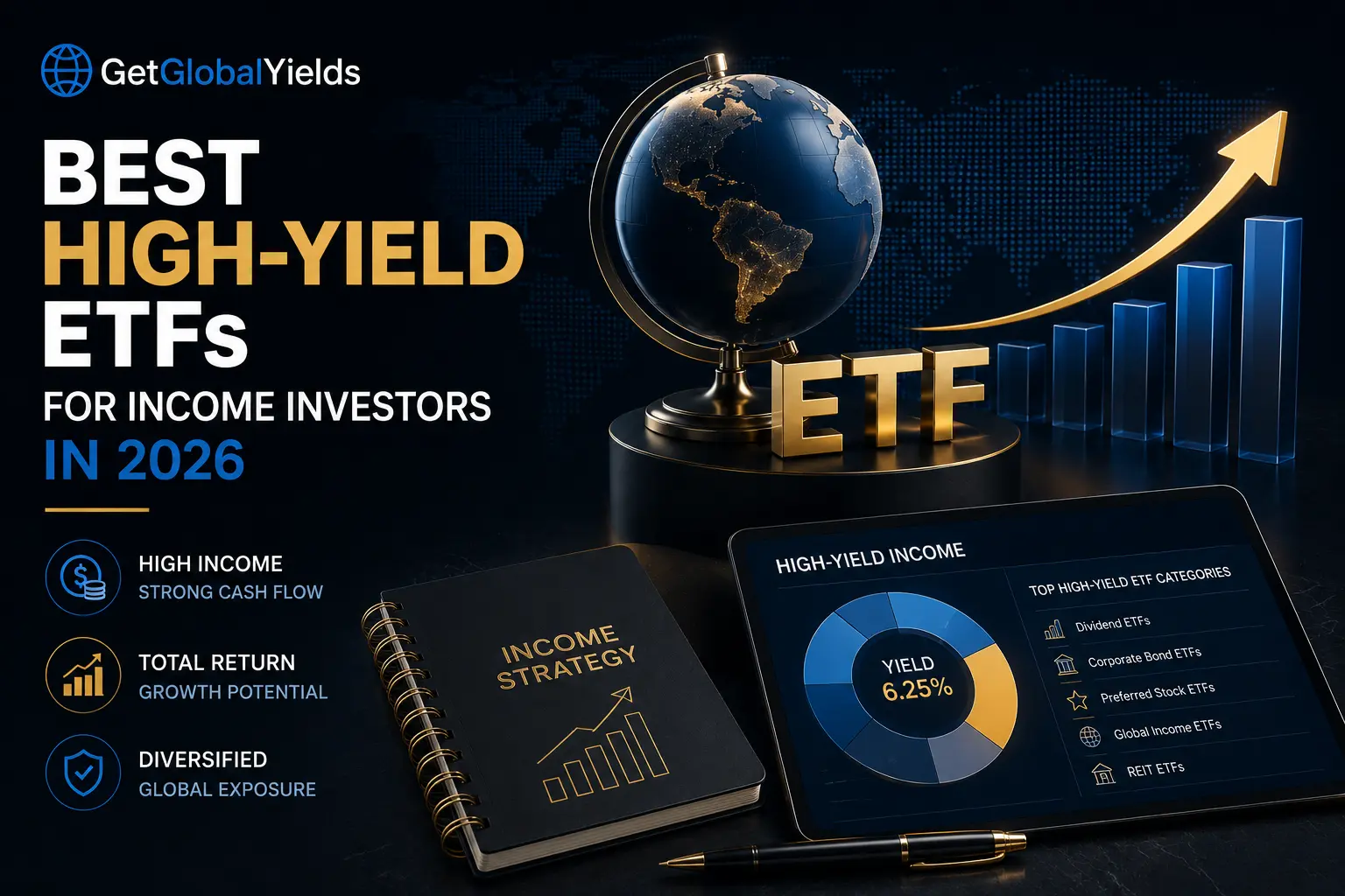 Best High-Yield ETFs for Income Investors in 2026
