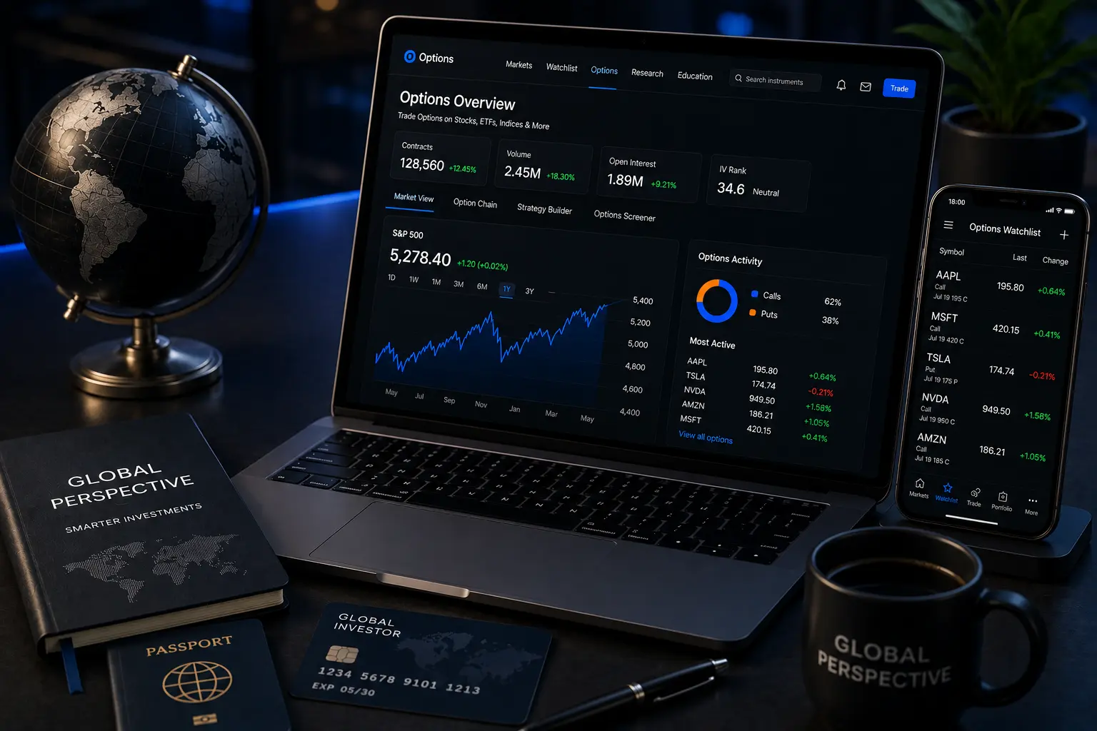 Best Options Brokers for International Traders 2026