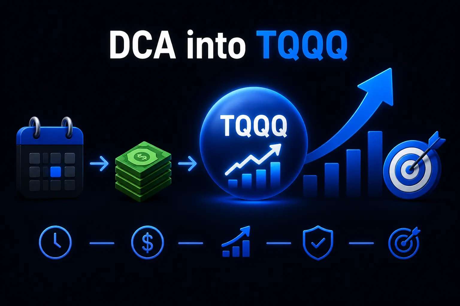 Dollar-Cost Averaging into TQQQ: When It Helps, When It Doesn't