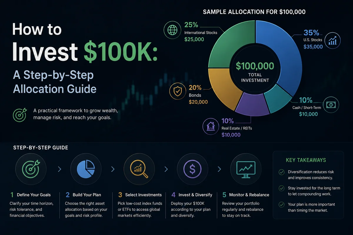 How to Invest $100K: A Step-by-Step Allocation Guide