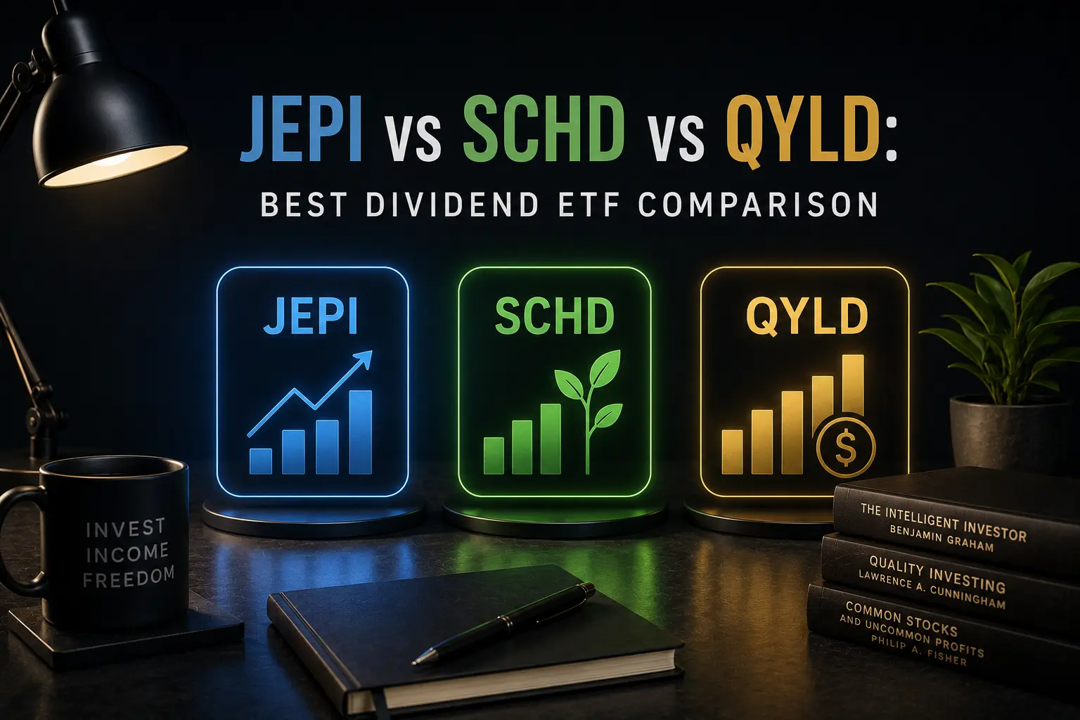 JEPI vs SCHD vs QYLD: Best Dividend ETF Comparison