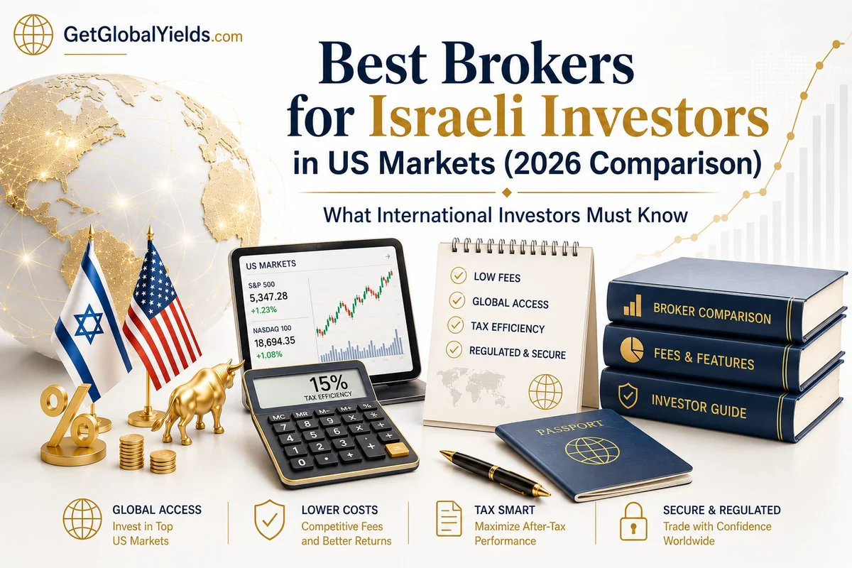 Best Brokers for Israeli Investors in US Markets (2026 Comparison)