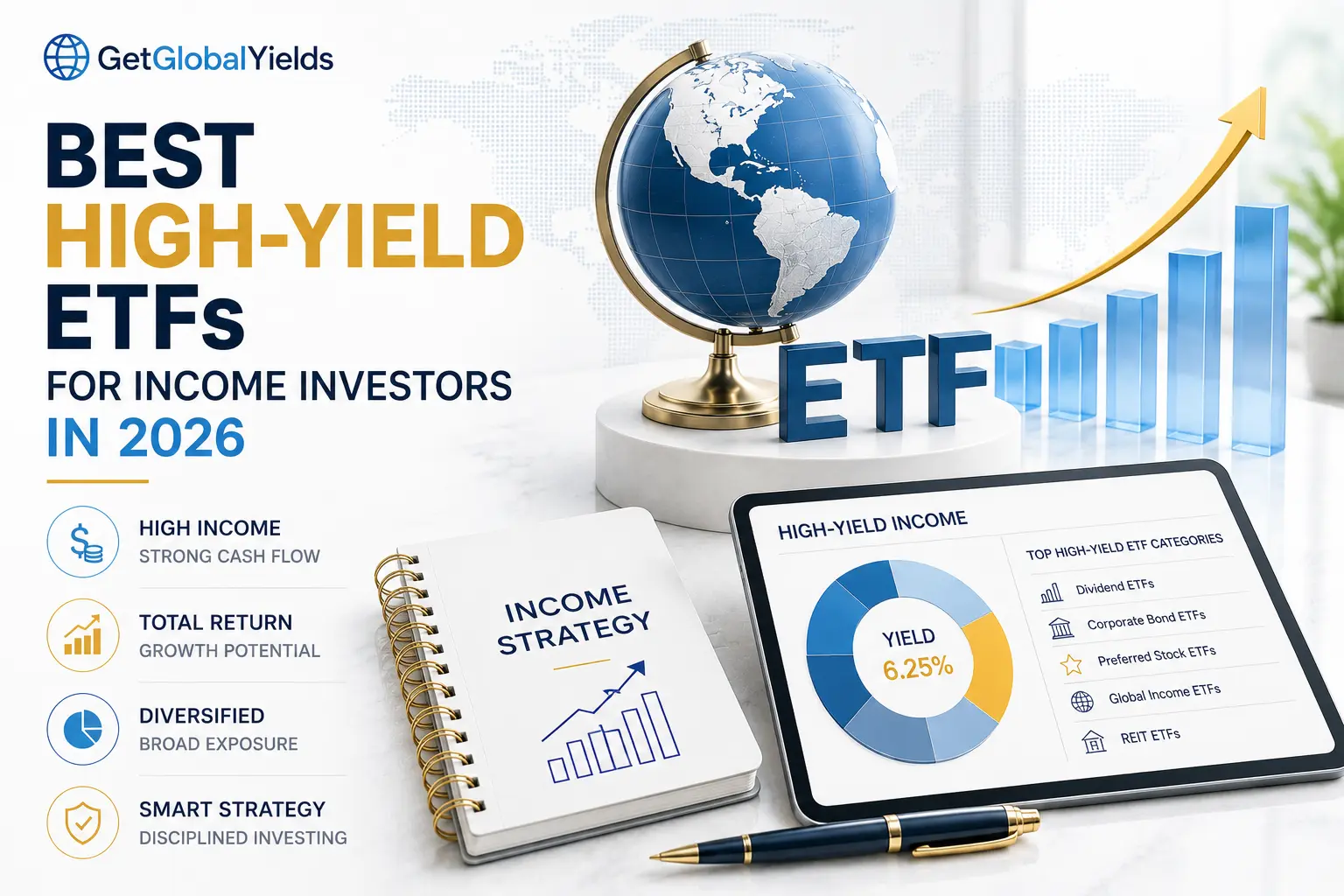 Best High-Yield ETFs for Income Investors in 2026