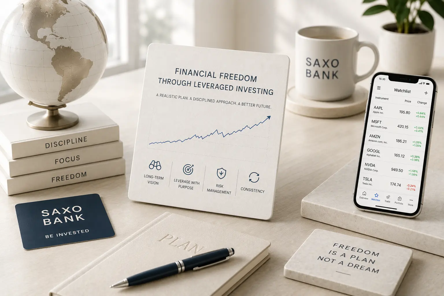 Financial Freedom Through Leveraged Investing: A Realistic Plan