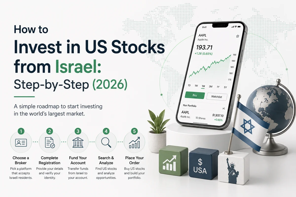 How to Invest in US Stocks from Israel: Step-by-Step (2026)