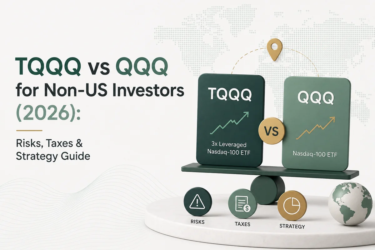 TQQQ vs QQQ for Non-US Investors (2026): Risks, Taxes & Strategy Guide