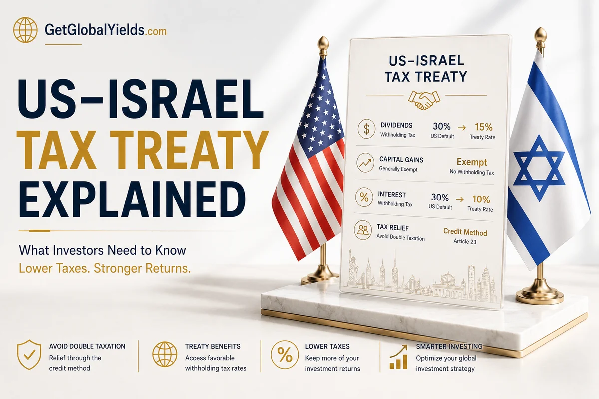 US-Israel Tax Treaty: Capital Gains & Dividend Rates (2026)