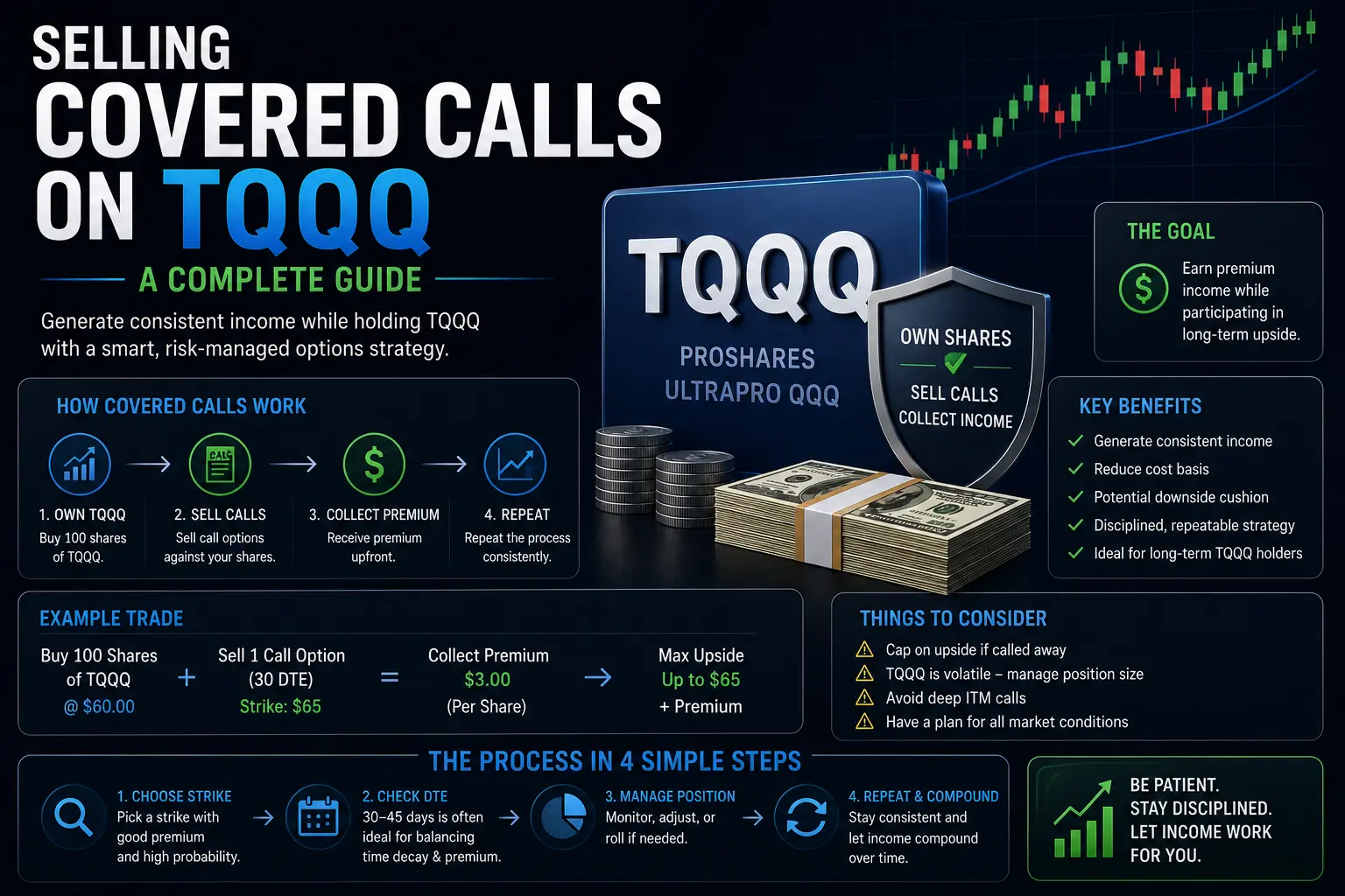 Selling Covered Calls on TQQQ: A Complete Guide