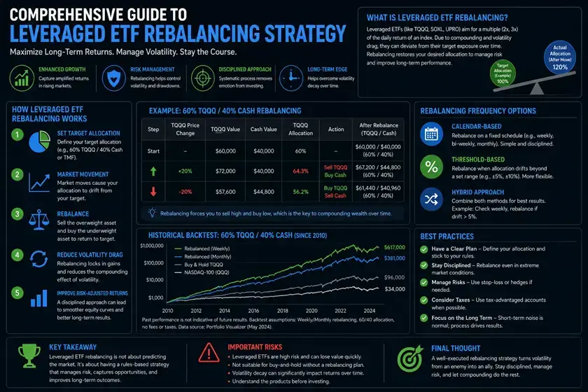 TQQQ Rebalancing Strategy: When to Rebalance and How to Avoid the Tax Trap