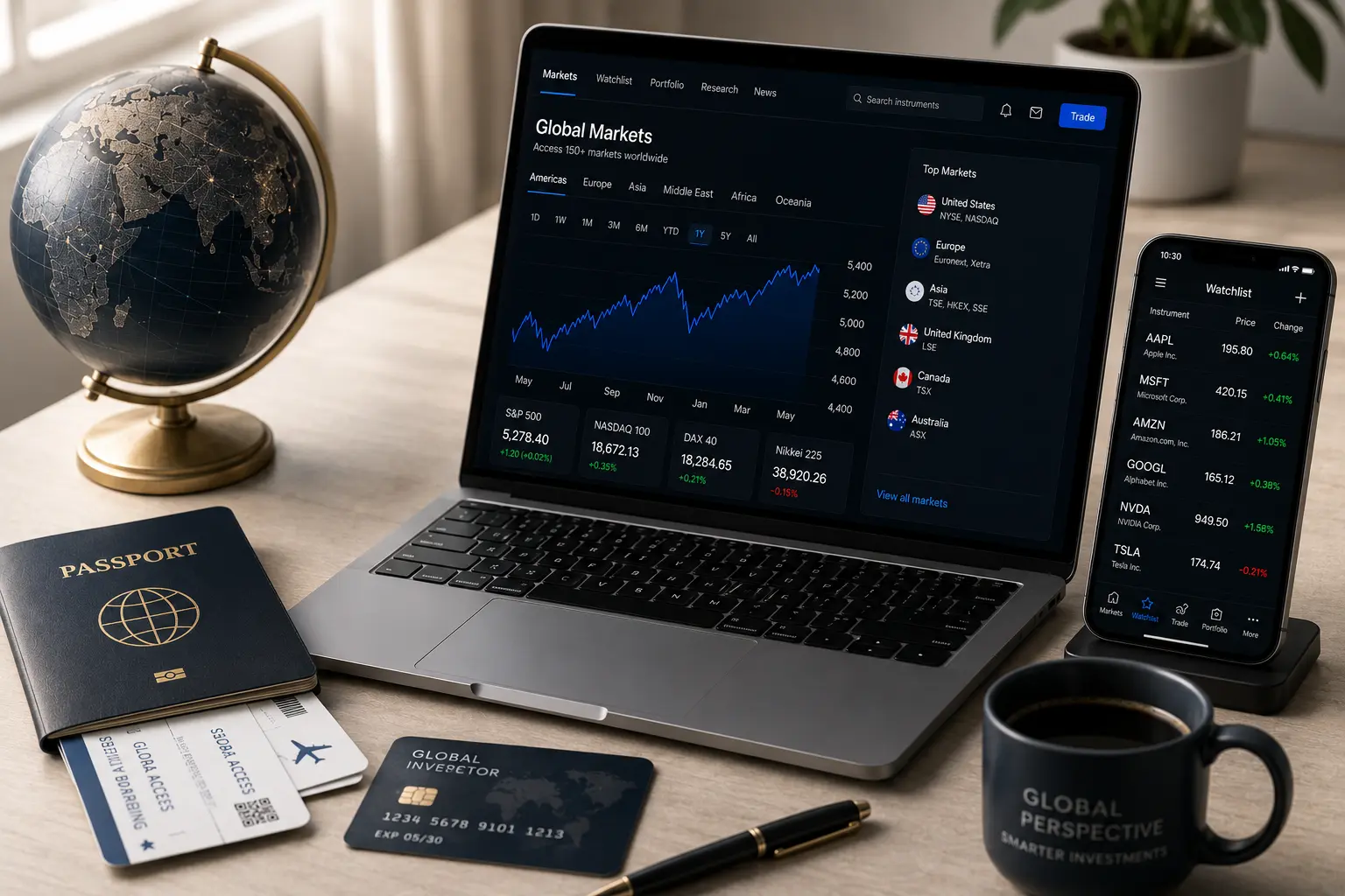 Best Brokers for International Investors in 2026: A Complete Guide for Expats and Global Market Participants